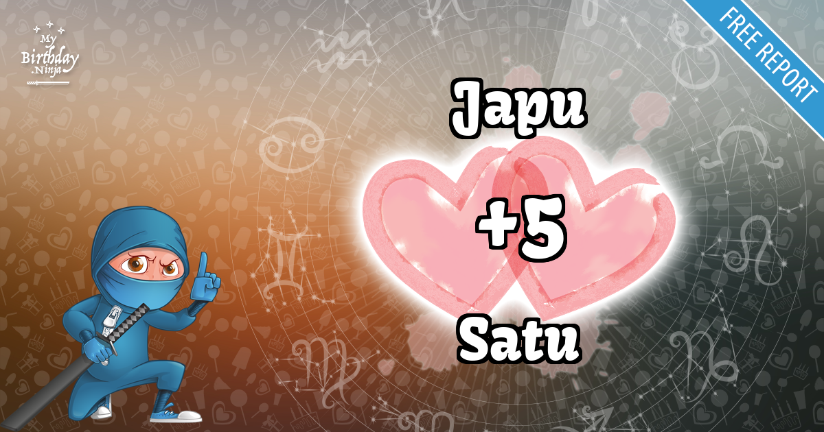 Japu and Satu Love Match Score