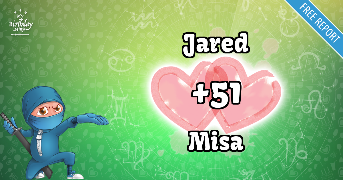 Jared and Misa Love Match Score