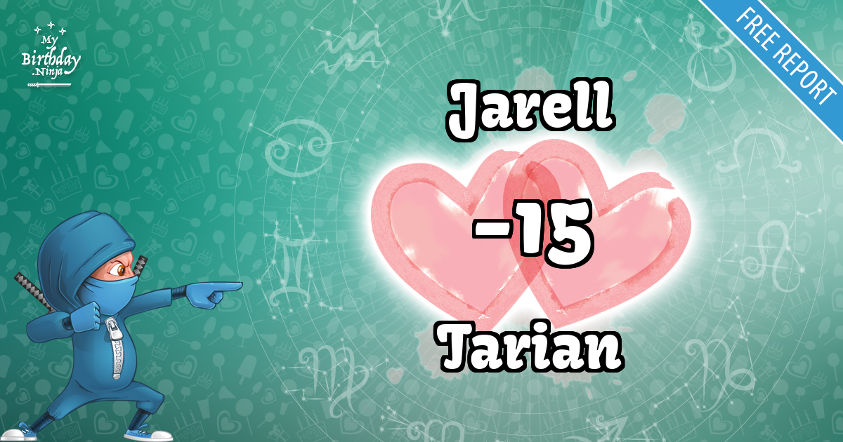 Jarell and Tarian Love Match Score