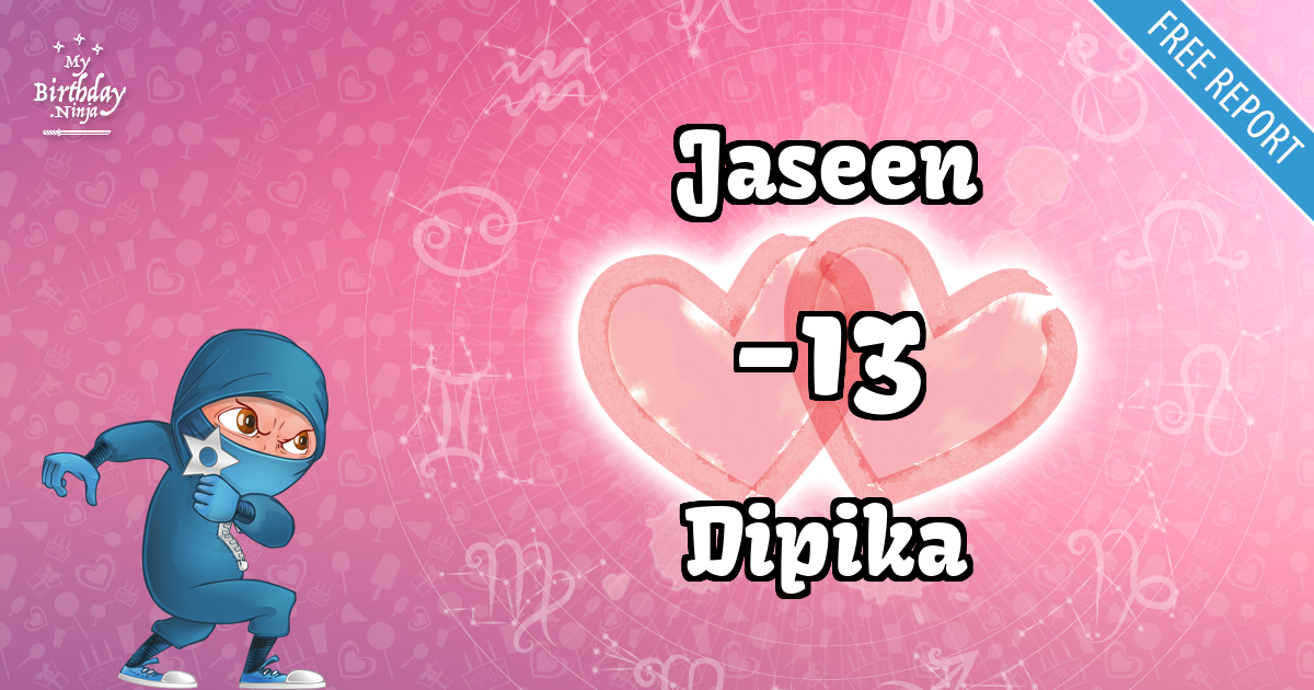 Jaseen and Dipika Love Match Score