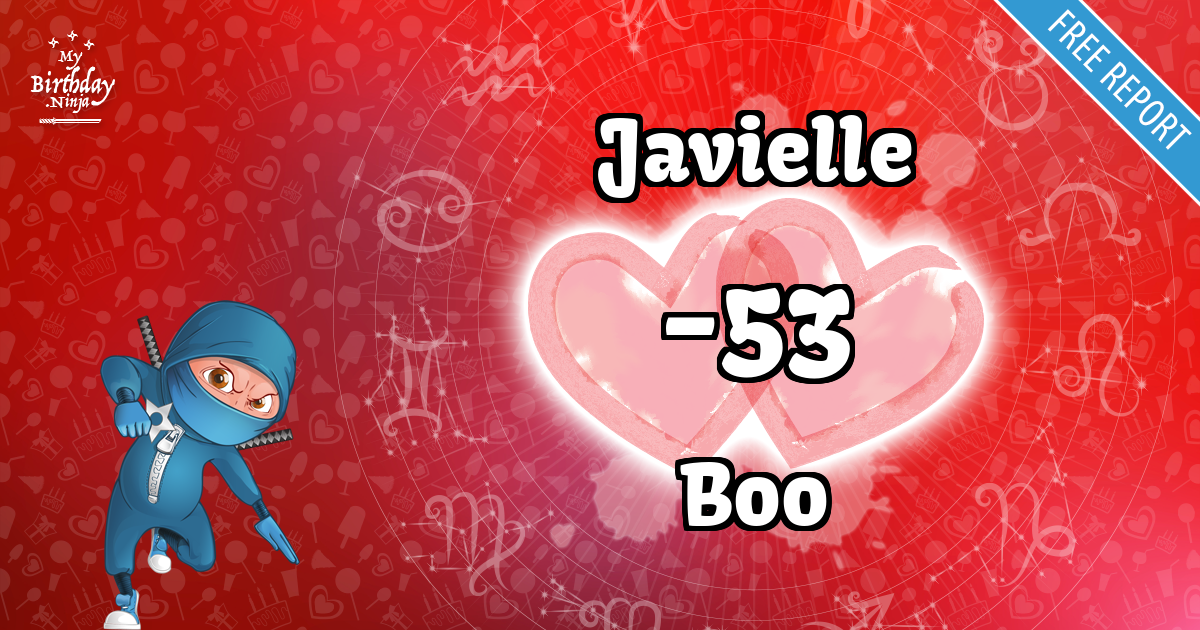 Javielle and Boo Love Match Score