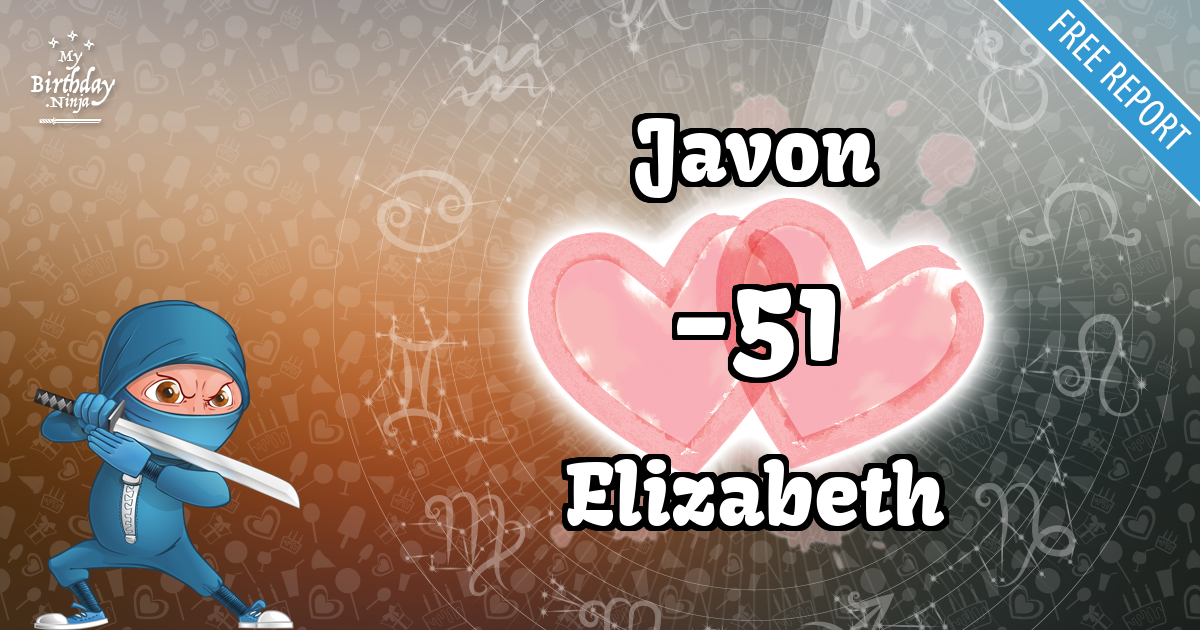 Javon and Elizabeth Love Match Score