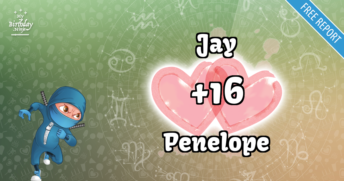 Jay and Penelope Love Match Score