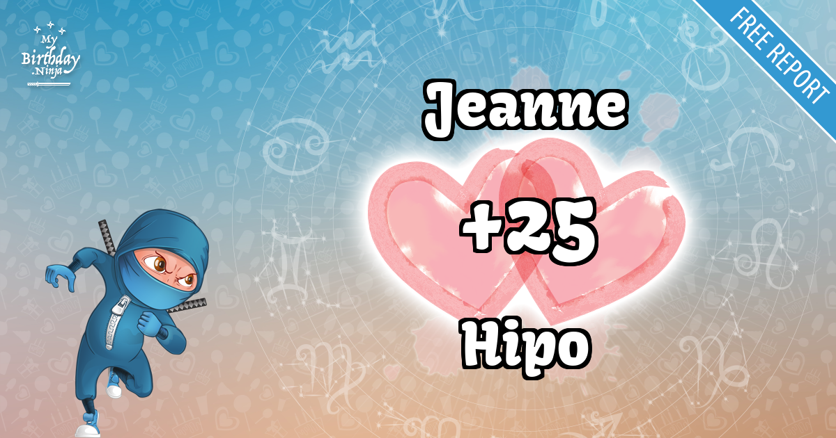 Jeanne and Hipo Love Match Score