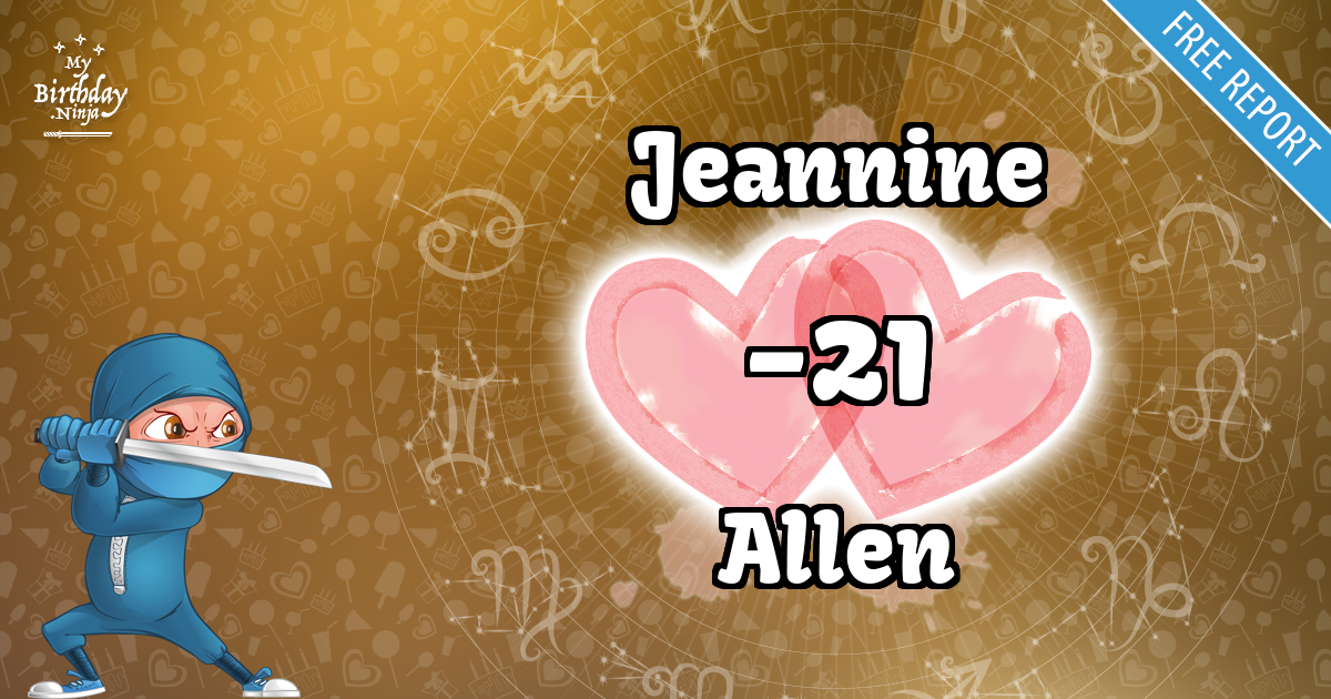 Jeannine and Allen Love Match Score