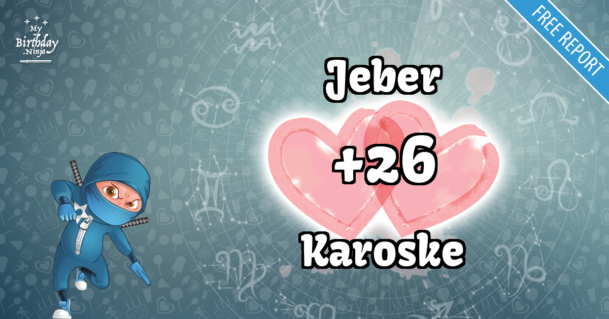 Jeber and Karoske Love Match Score