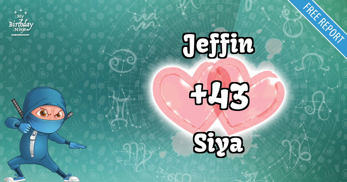 Jeffin and Siya Love Match Score