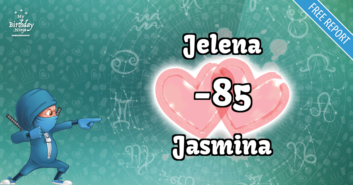 Jelena and Jasmina Love Match Score