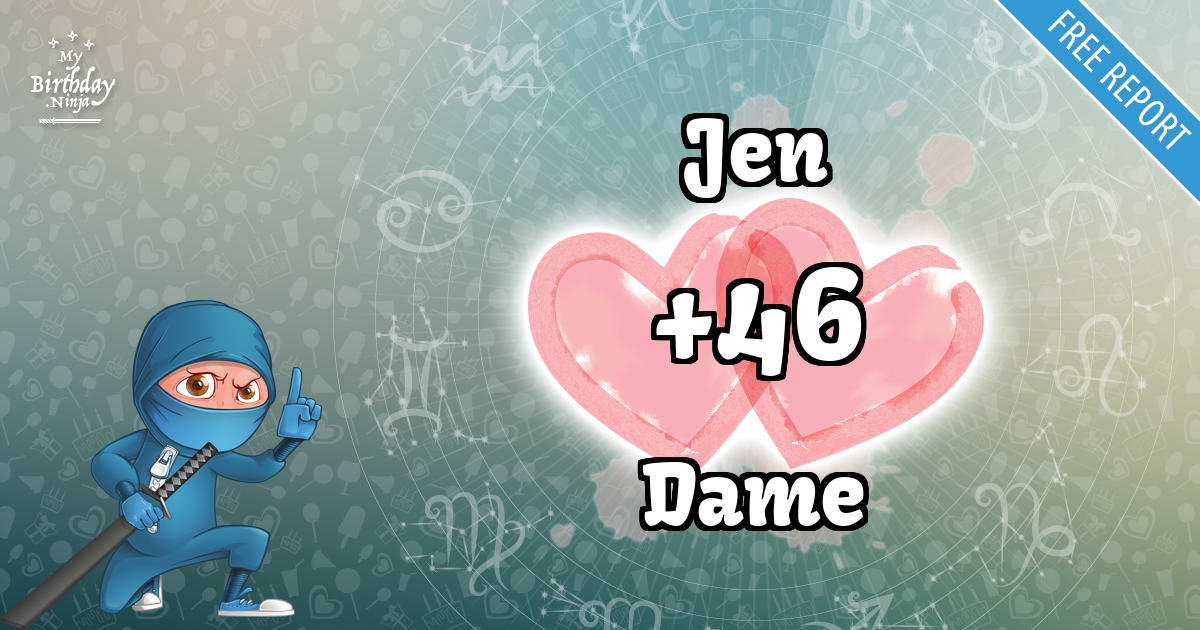 Jen and Dame Love Match Score