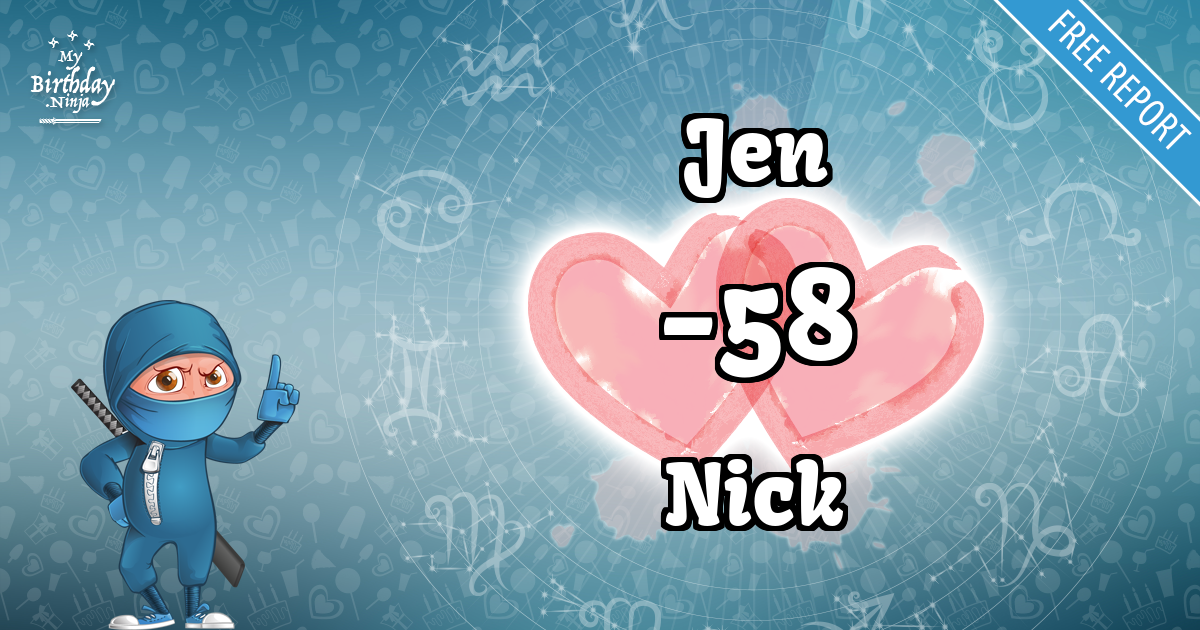 Jen and Nick Love Match Score