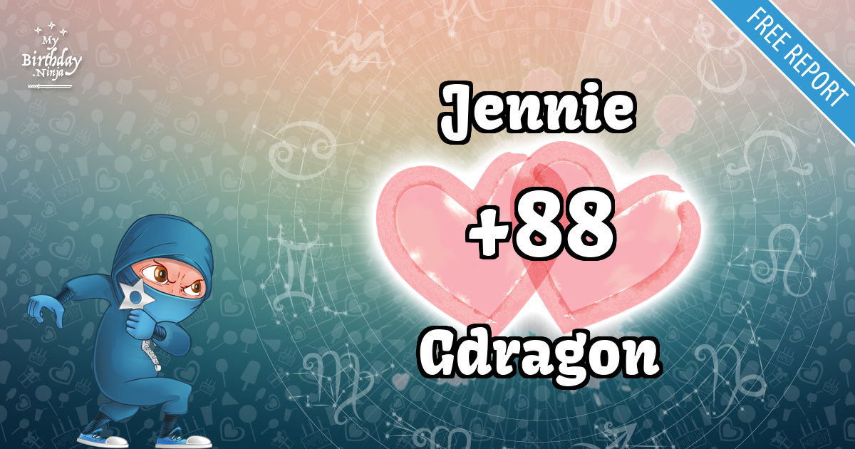 Jennie and Gdragon Love Match Score