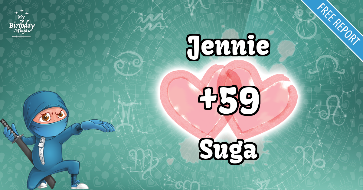 Jennie and Suga Love Match Score