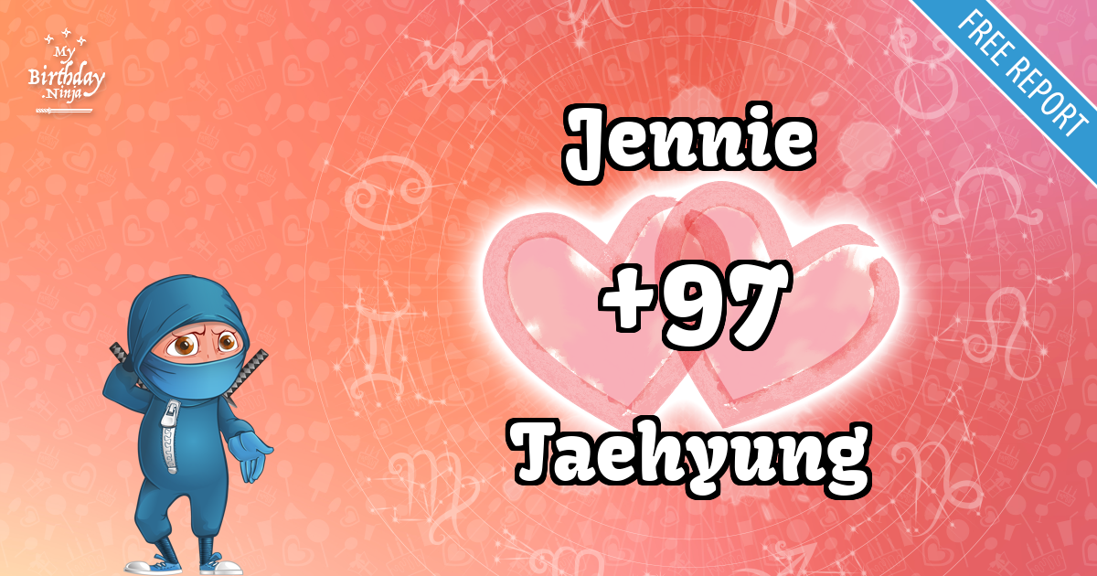 Jennie and Taehyung Love Match Score