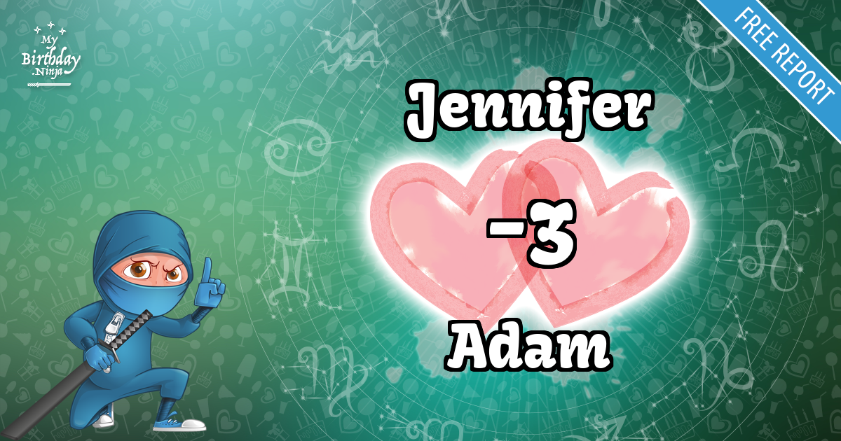 Jennifer and Adam Love Match Score