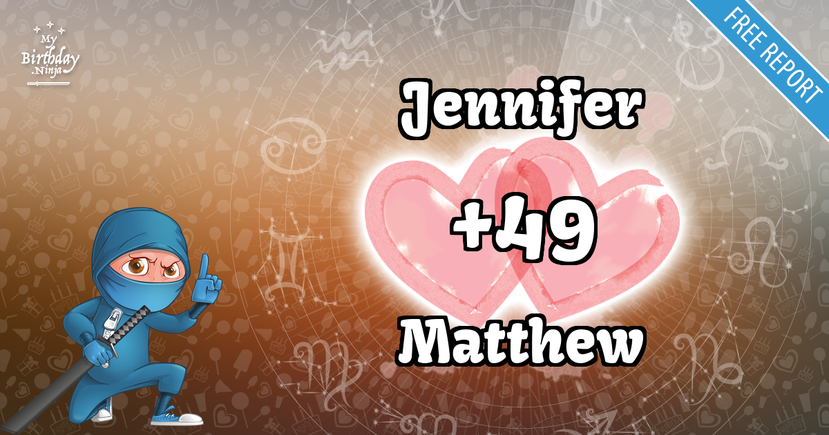 Jennifer and Matthew Love Match Score