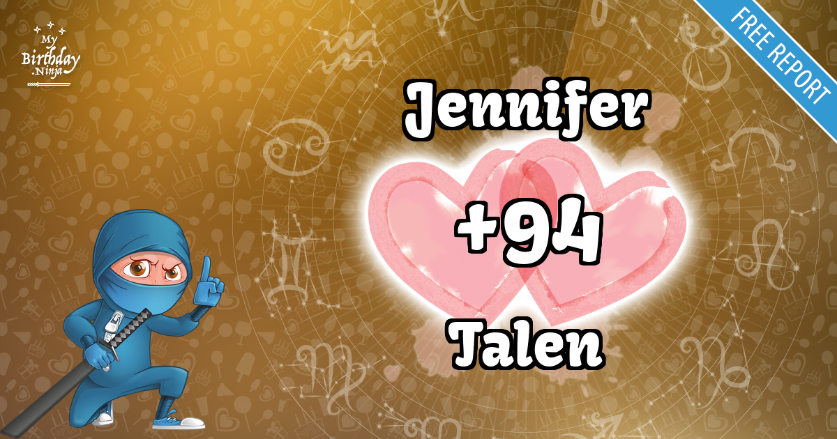 Jennifer and Talen Love Match Score