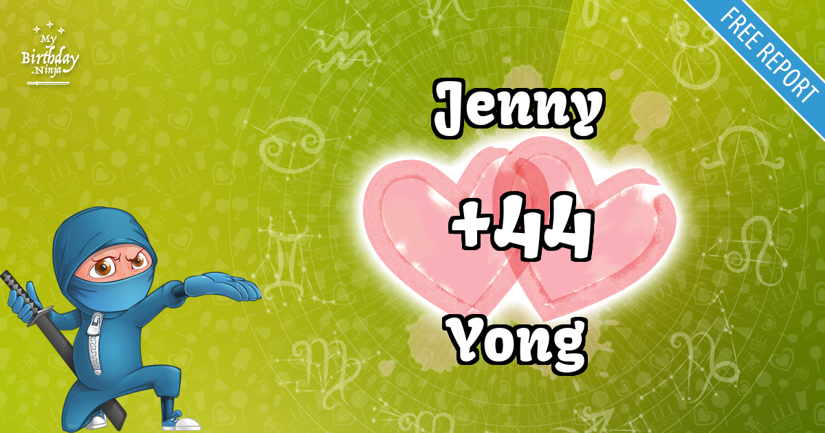 Jenny and Yong Love Match Score