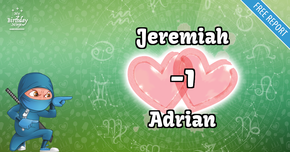 Jeremiah and Adrian Love Match Score