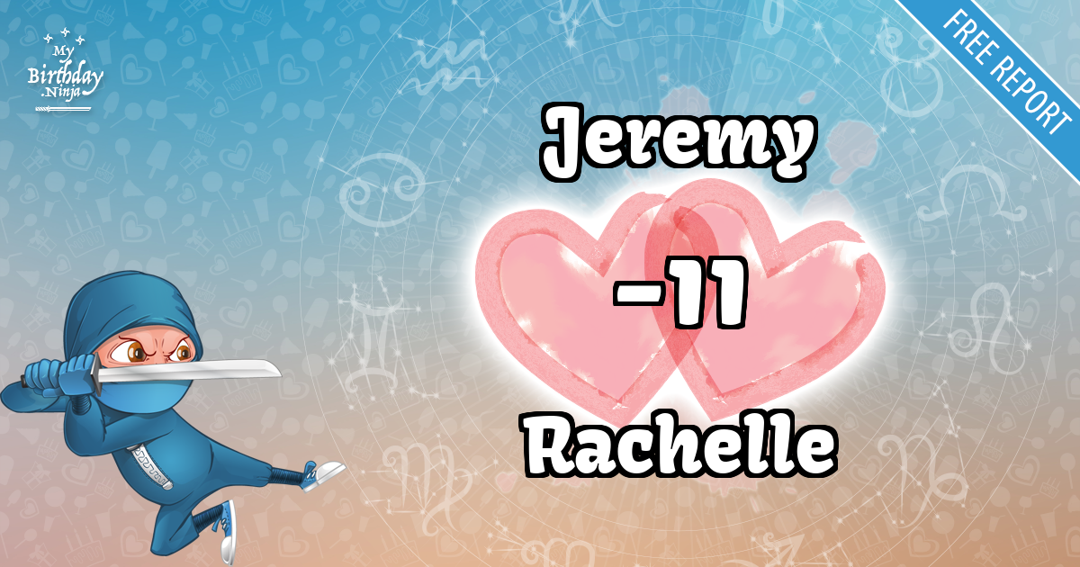 Jeremy and Rachelle Love Match Score