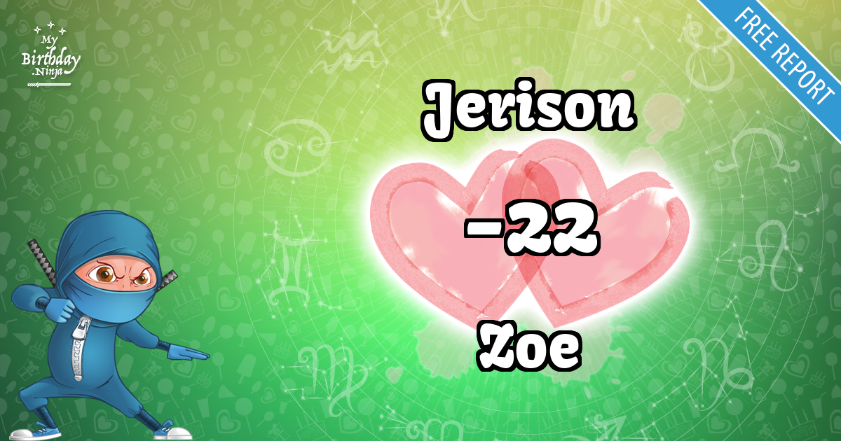 Jerison and Zoe Love Match Score