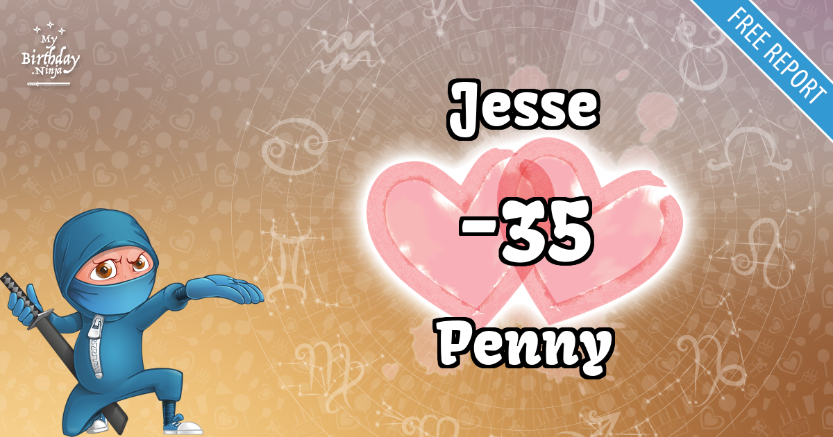 Jesse and Penny Love Match Score