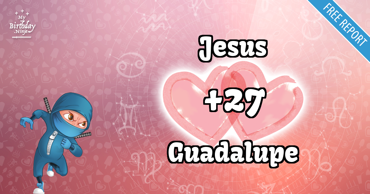 Jesus and Guadalupe Love Match Score