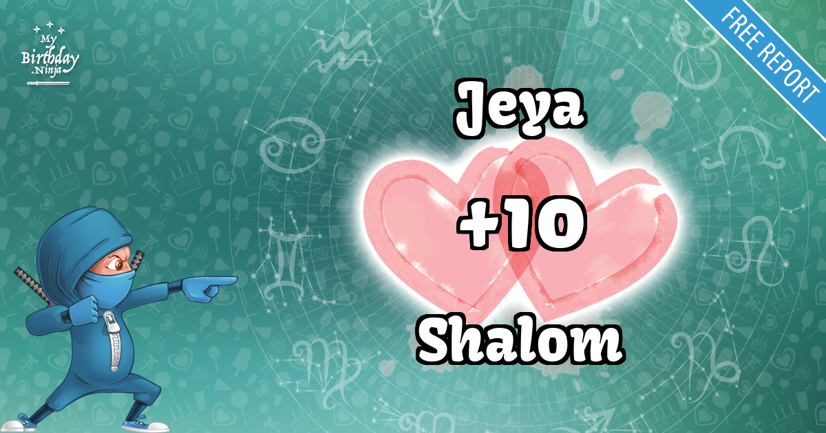 Jeya and Shalom Love Match Score
