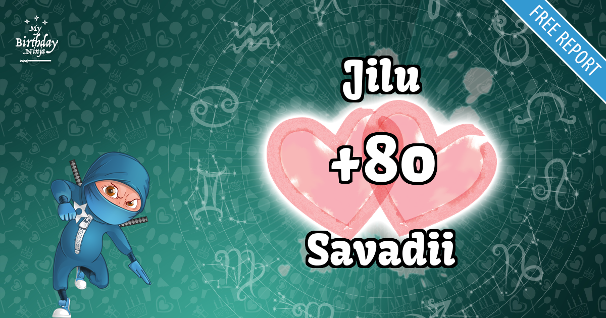 Jilu and Savadii Love Match Score