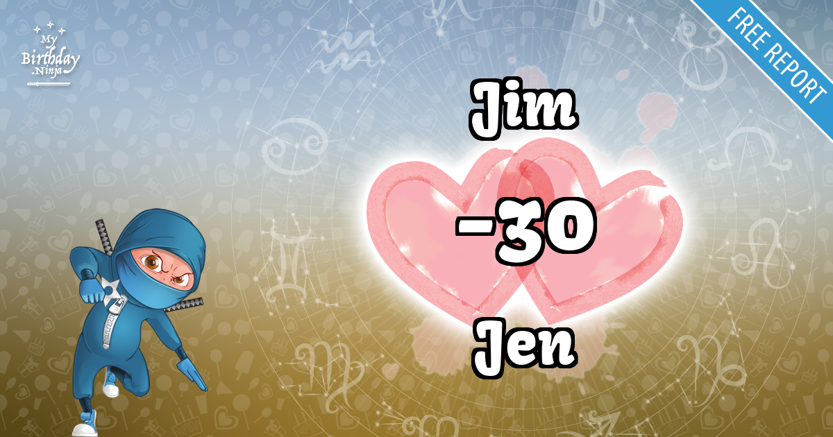 Jim and Jen Love Match Score