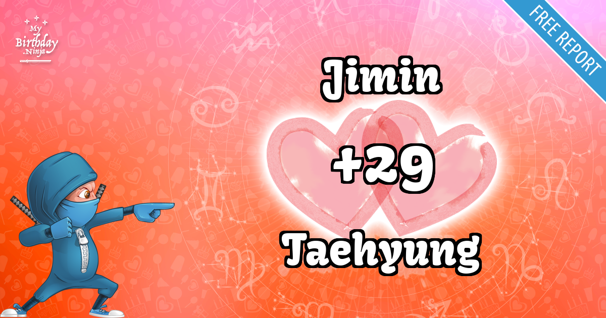 Jimin and Taehyung Love Match Score