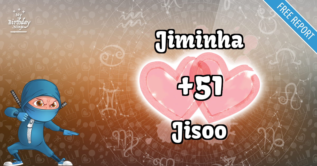Jiminha and Jisoo Love Match Score