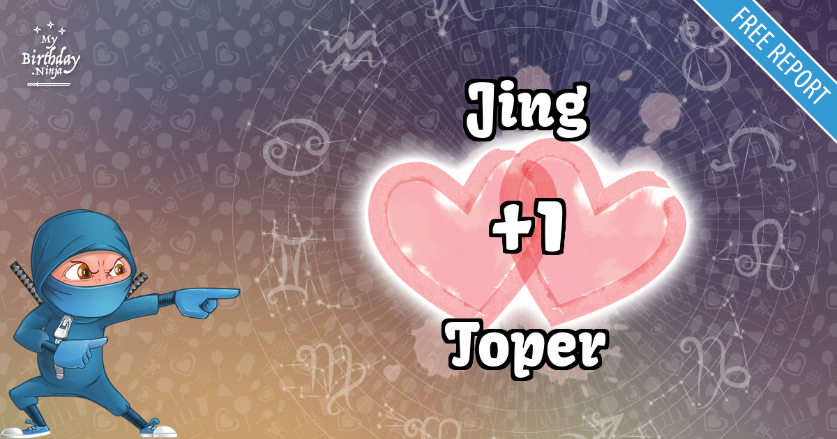 Jing and Toper Love Match Score