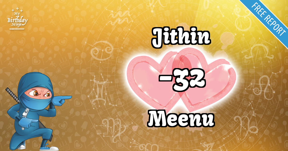 Jithin and Meenu Love Match Score