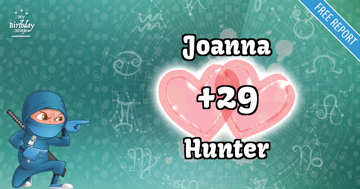 Joanna and Hunter Love Match Score
