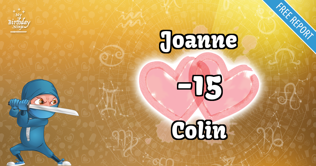 Joanne and Colin Love Match Score