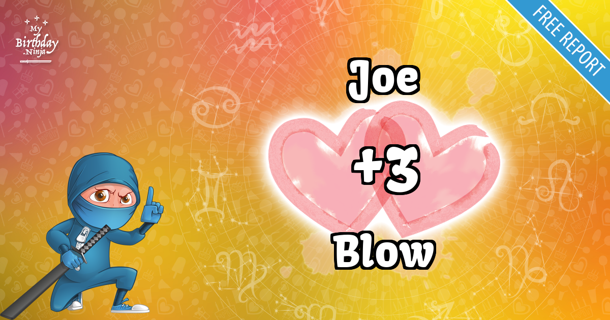 Joe and Blow Love Match Score
