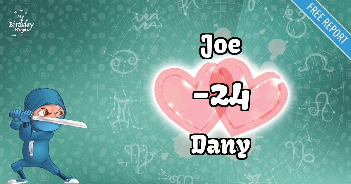 Joe and Dany Love Match Score
