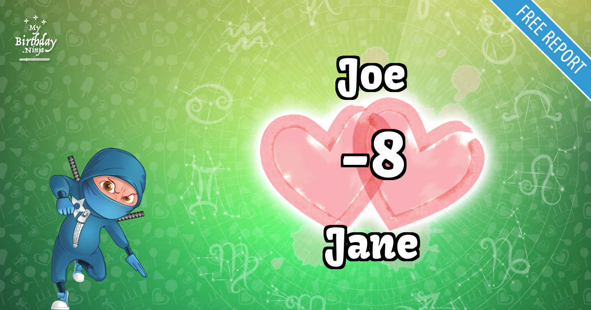 Joe and Jane Love Match Score