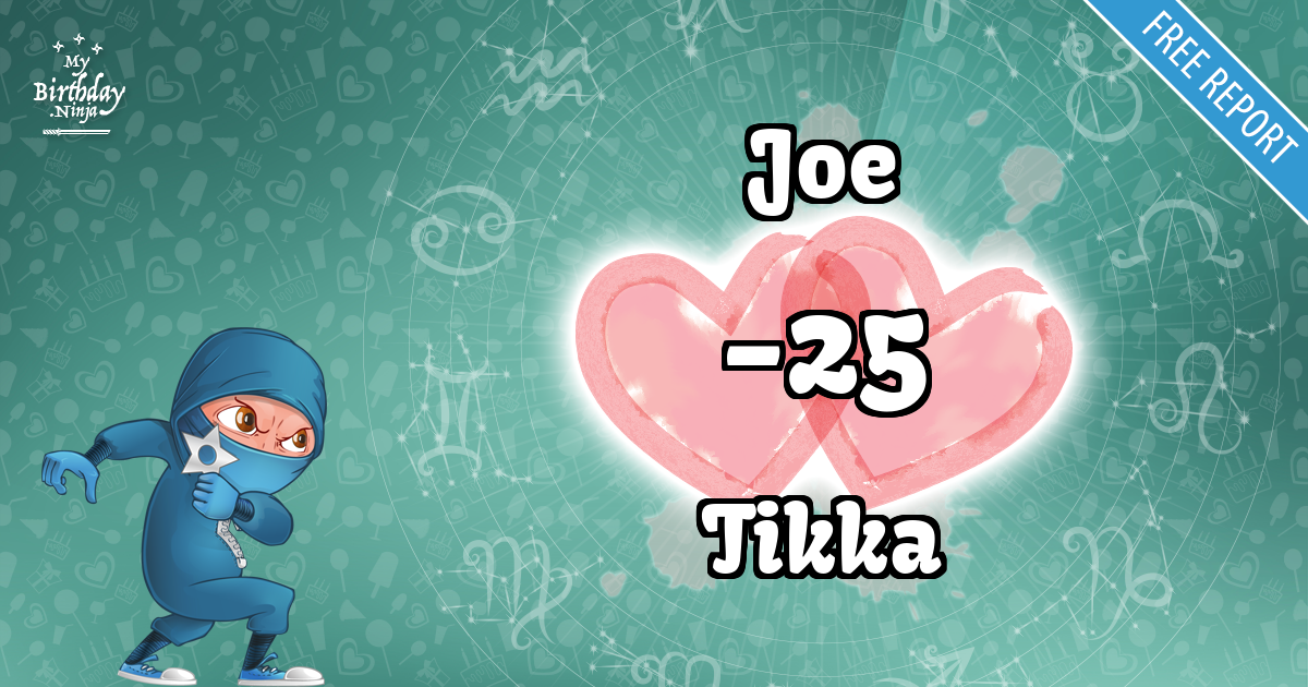 Joe and Tikka Love Match Score
