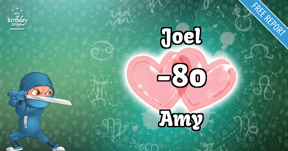 Joel and Amy Love Match Score