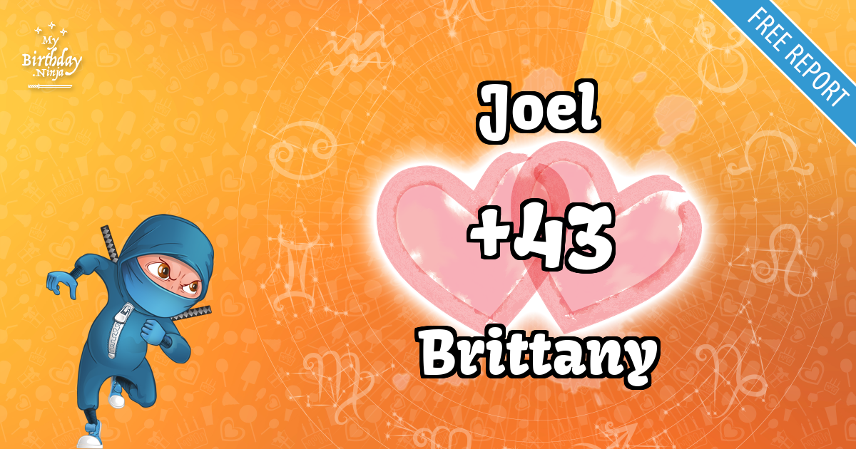 Joel and Brittany Love Match Score
