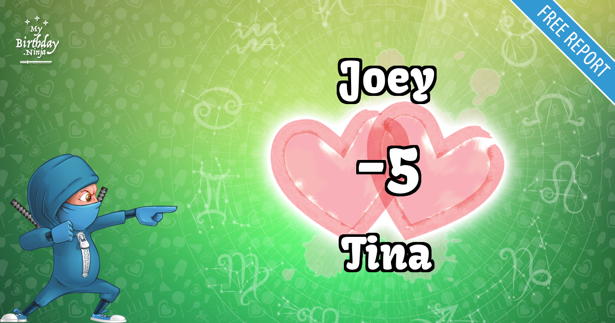 Joey and Tina Love Match Score