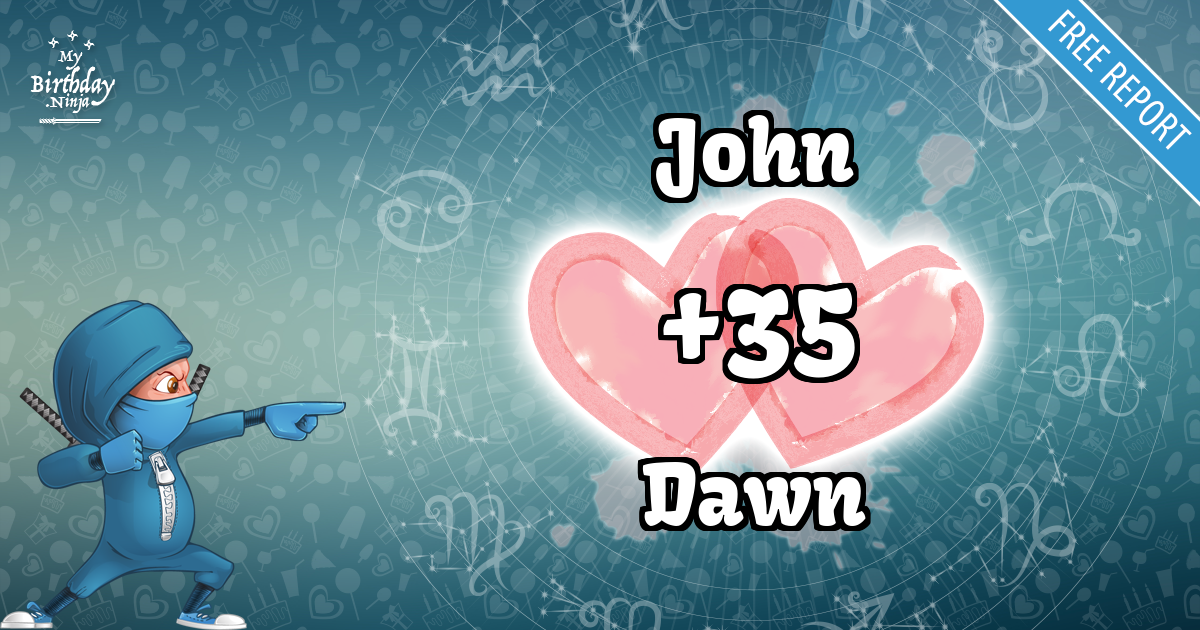 John and Dawn Love Match Score