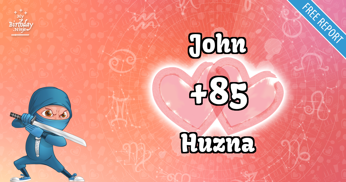 John and Huzna Love Match Score