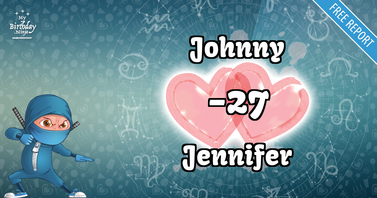 Johnny and Jennifer Love Match Score