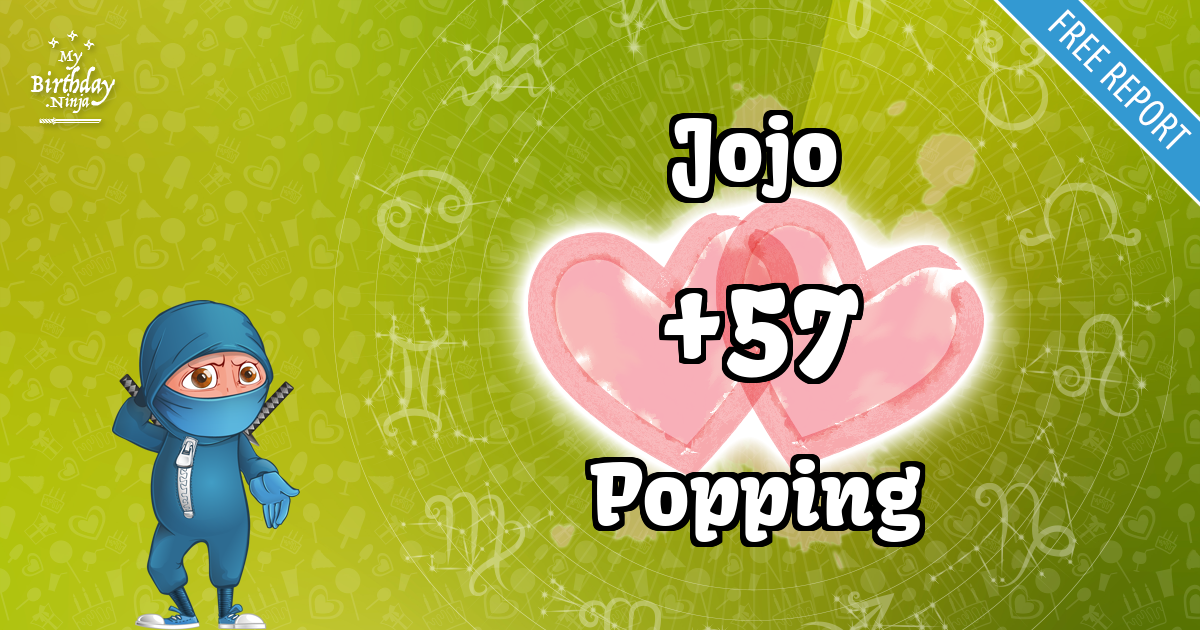 Jojo and Popping Love Match Score