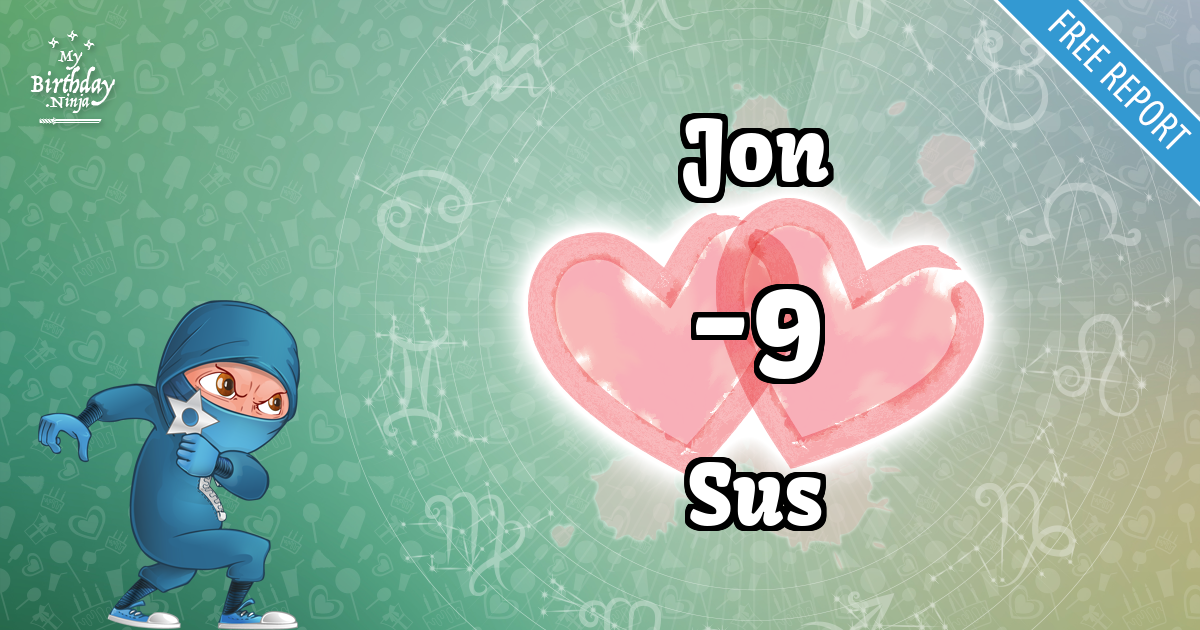 Jon and Sus Love Match Score