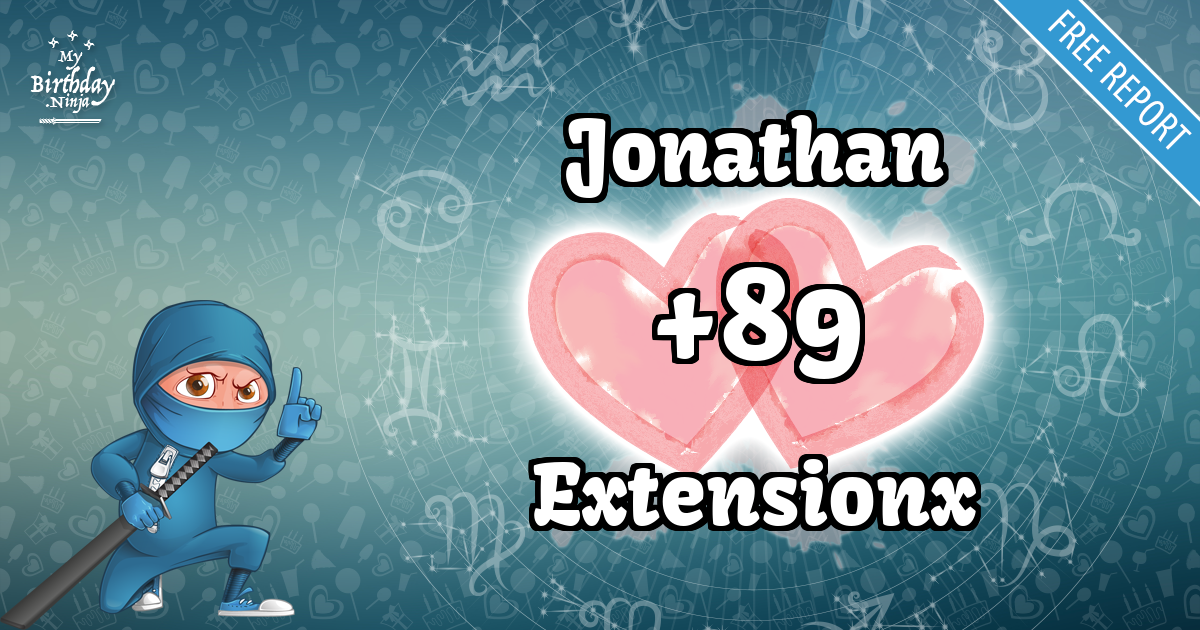 Jonathan and Extensionx Love Match Score