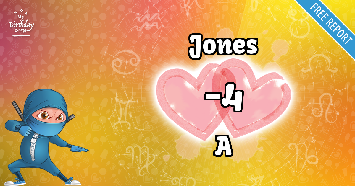 Jones and A Love Match Score