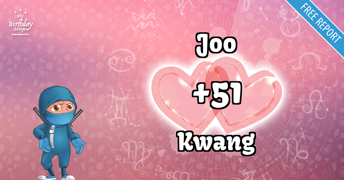 Joo and Kwang Love Match Score
